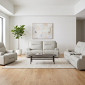 Atlas Fog 3-Piece Power Reclining Living Room Set