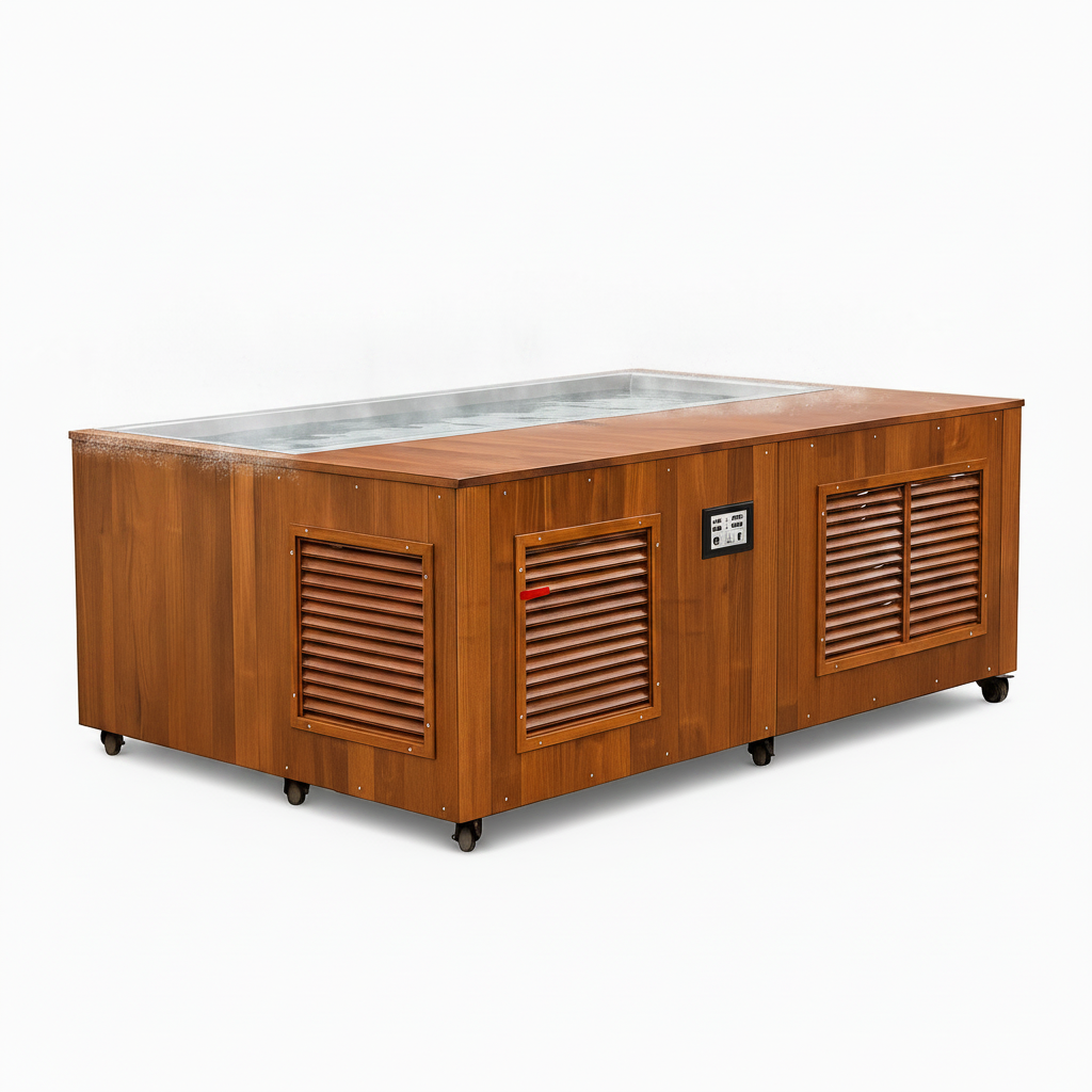 TimberChill Glacier Pro Cedar Cold Plunge