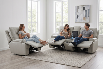 Atlas Fog Zero Gravity Power Reclining Sofa