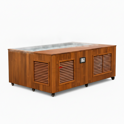 TimberChill Glacier Pro Cedar Cold Plunge