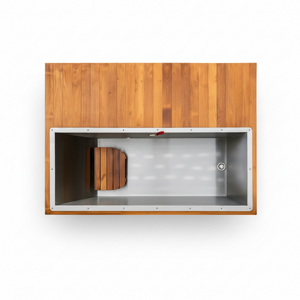 TimberChill Glacier Pro Cedar Cold Plunge